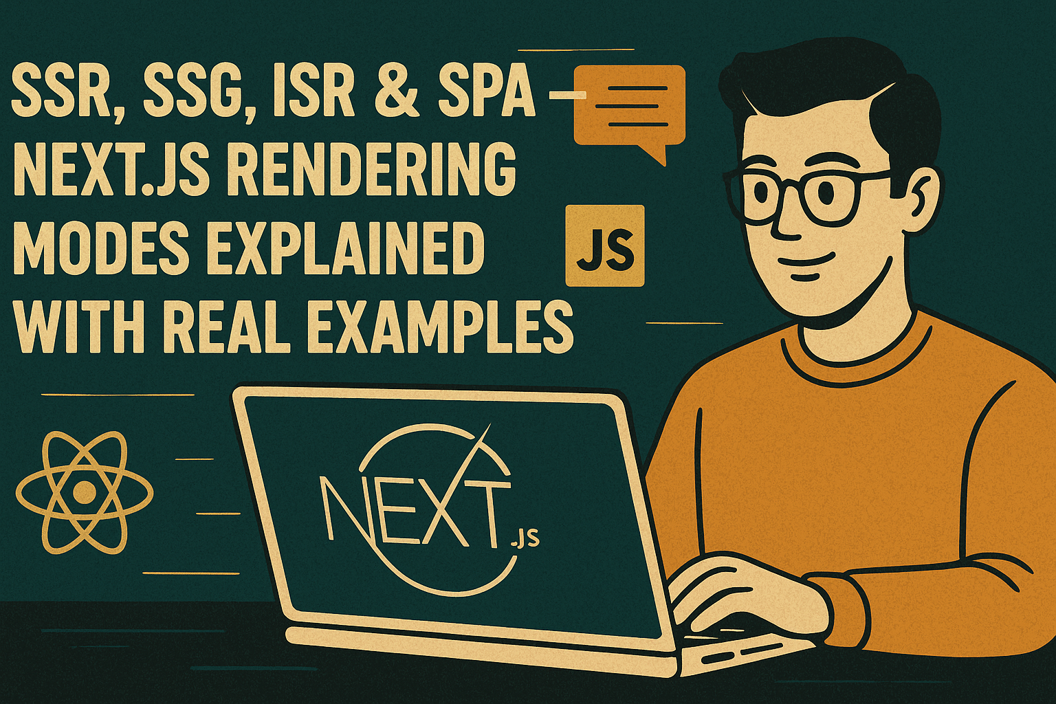 SSR, SSG, ISR & SPA — Next.js Rendering Modes Explained with Real Examples